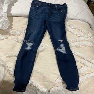 Abercrombie Super High Rise Skinny Jeans